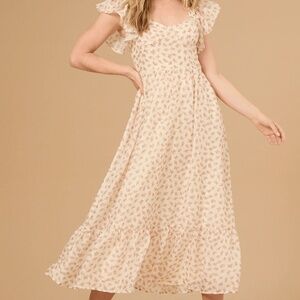 ISO Altar’d State Gabrielle Midi Dress in size M/L